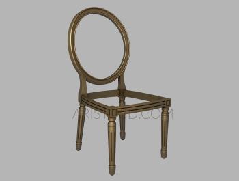 Chair (STUL_0118) 3D model for CNC machine